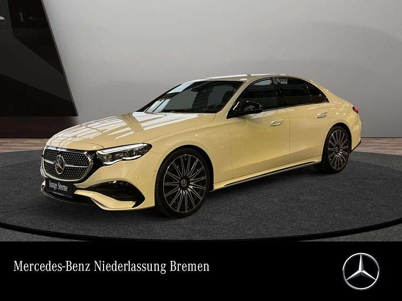 Gebraucht Mercedes E200 AMG 204 PS (150 kW) 2024 Manufaktur opalithweiß bright Limousine