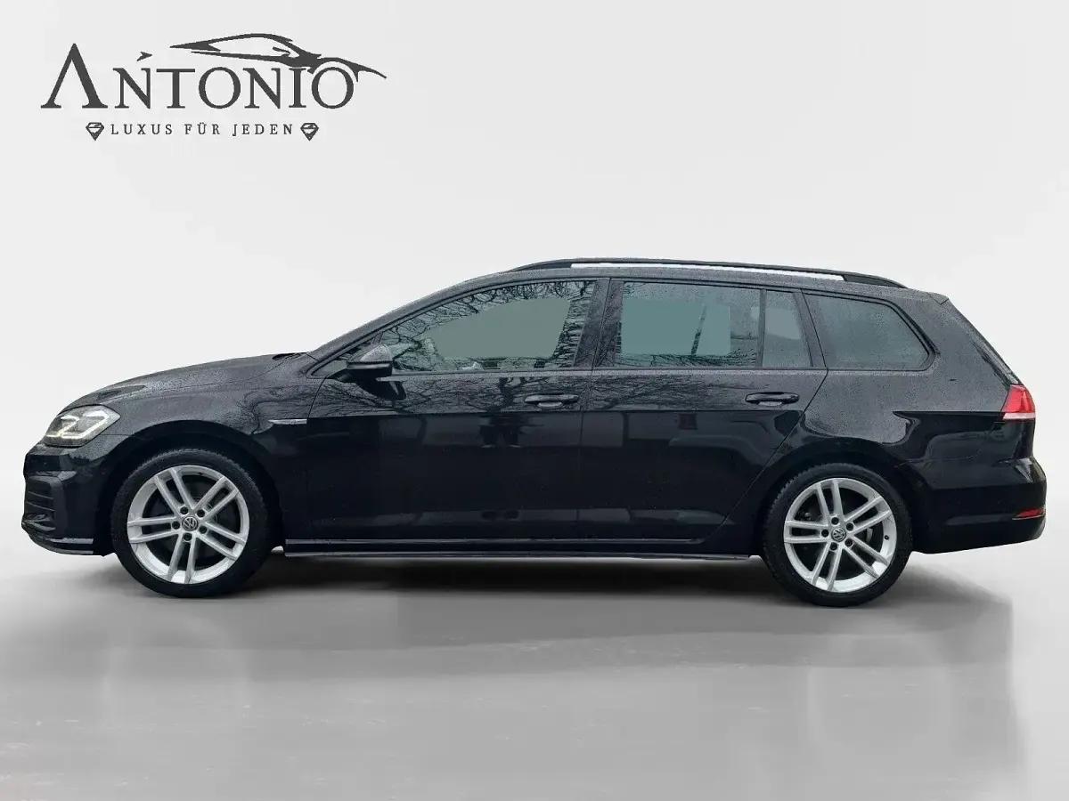 Gebraucht VW Golf VII GTD 184 PS (135 kW) 2017 Schwarz Kombi