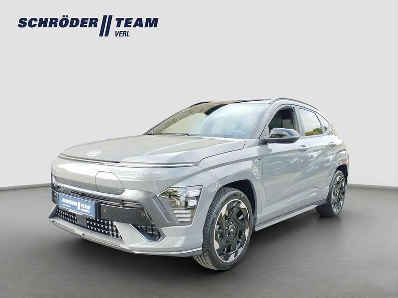 Shadow grey / abyss black Neu 2025 Hyundai Kona N Line SUV | 43.990 € (Teuer) - Bild 1/4