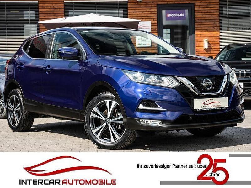 Ink blue metallic Gebraucht 2018 Nissan Qashqai 360º SUV | 16.590 € (Fairer Preis) - Bild 1/4