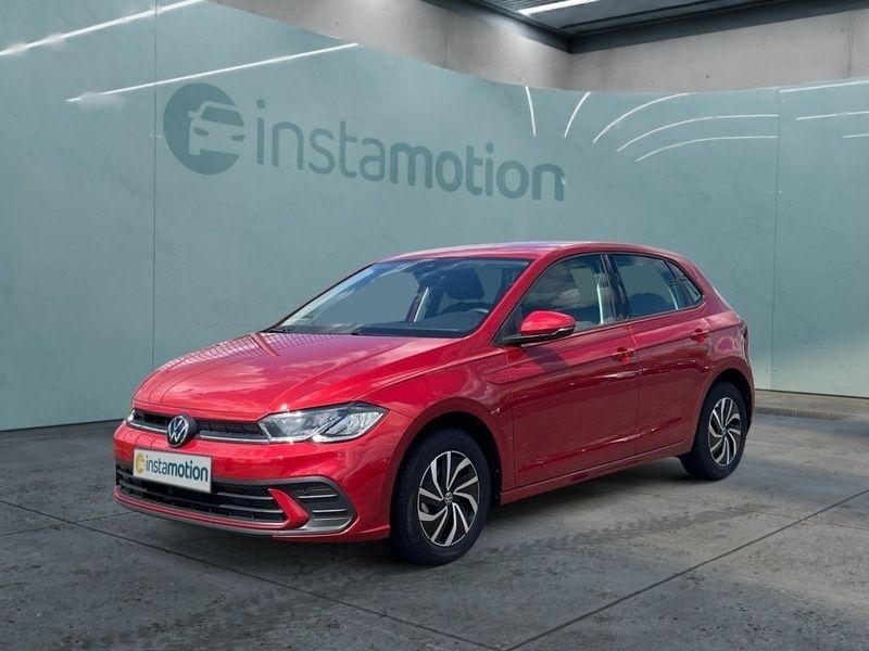 Rot Gebraucht 2024 VW Polo IQ Drive Limousine | 22.395 € (Fairer Preis) - Bild 1/3