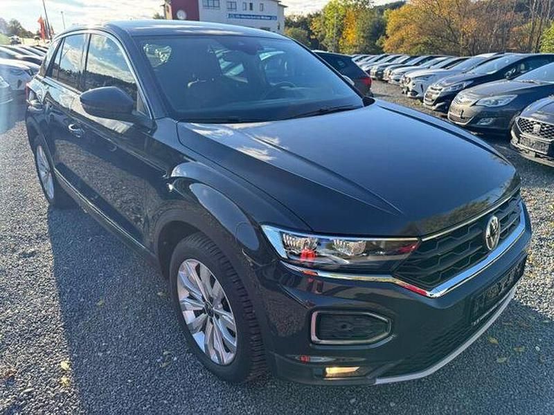Grau Gebraucht 2021 VW T-Roc Sport SUV | 22.580 € (Superpreis) - Bild 1/4