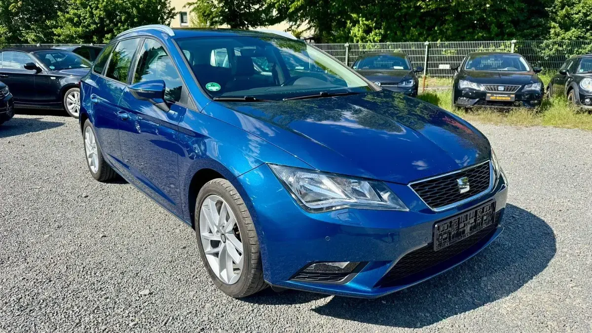 Occasion Seat Leon Style 150 ch (110 kW) 2016 Bleue Break