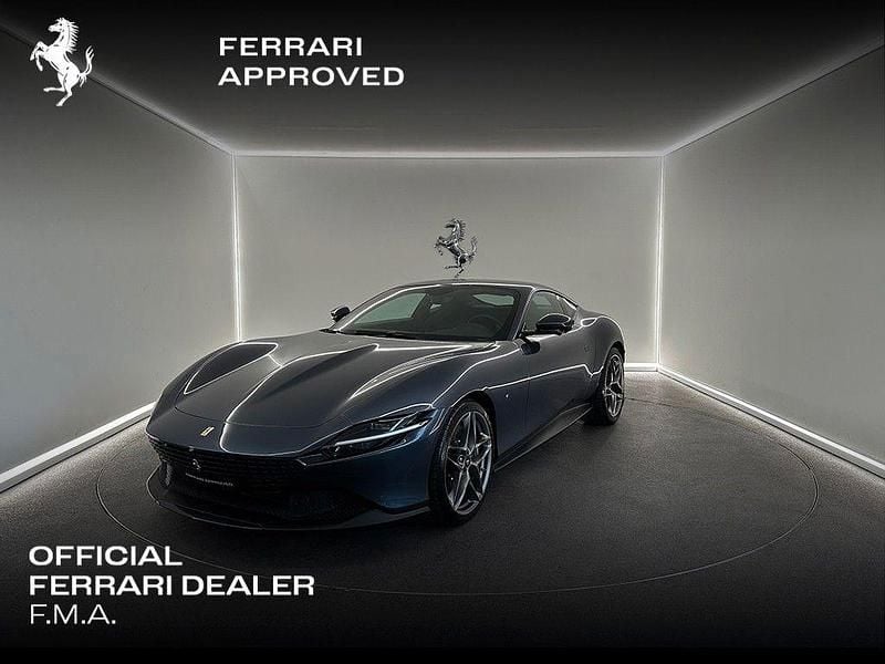 Blau Gebraucht 2021 Ferrari Roma Coupé | 209.000 € (Fairer Preis) - Bild 1/4