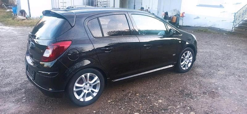Gebraucht Opel Corsa OPC 90 PS (66 kW) 2008 Schwarz Kleinwagen
