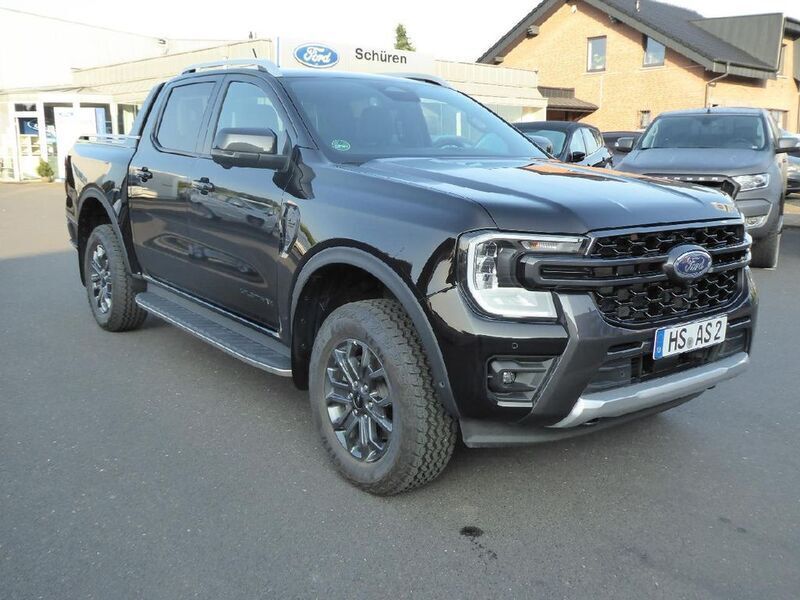 Obsidianschwarz metallic Gebraucht 2024 Ford Ranger Wildtrack Abholung | 48.450 € (Etwas zu teuer) - Bild 1/4