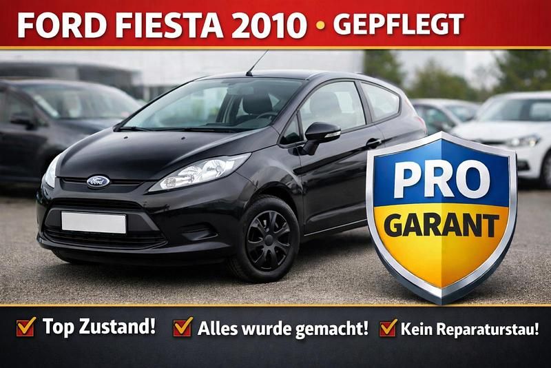 Schwarz Gebraucht 2009 Ford Fiesta Trend Kleinwagen | 3.200 € (Fairer Preis) - Bild 1/4