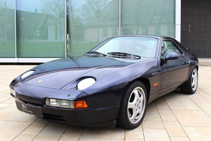 Blau (metallic) Gebraucht 1993 Porsche 928 Coupé | 49.950 € - Bild 1/4