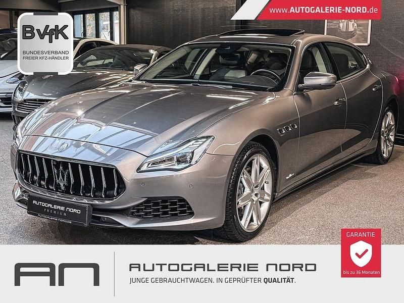 Grau Gebraucht 2018 Maserati Quattroporte GranLusso Limousine | 45.900 € (Fairer Preis) - Bild 1/4