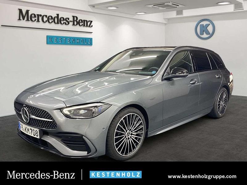 Grau Gebraucht 2025 Mercedes C300 AMG Limousine | 63.800 € - Bild 1/4