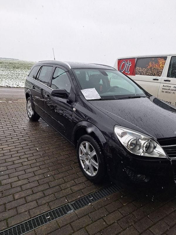 Schwarz Gebraucht 2008 Opel Astra Kombi | 990 € (Superpreis) - Bild 1/4