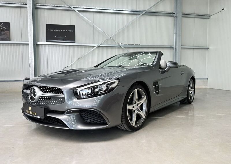 Grau Gebraucht 2017 Mercedes SL500 AMG Cabrio | 59.990 € (Fairer Preis) - Bild 1/4