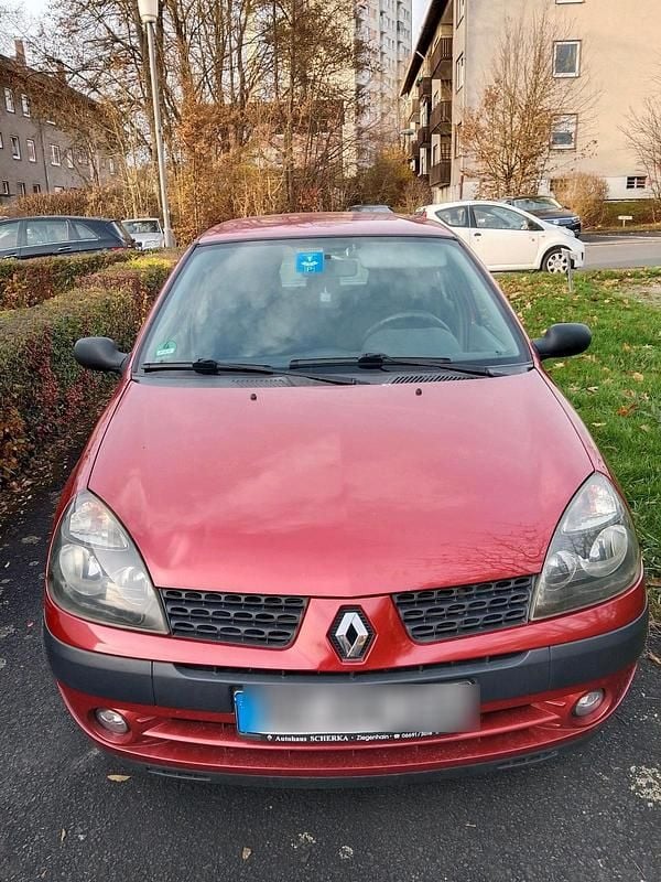 Rot Gebraucht 2004 Renault Clio II Kleinwagen | 1.999 € (Fairer Preis) - Bild 1/4