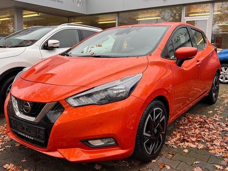Orange Gebraucht 2021 Nissan Micra N-Way Kleinwagen | 13.990 € (Fairer Preis) - Bild 1/4