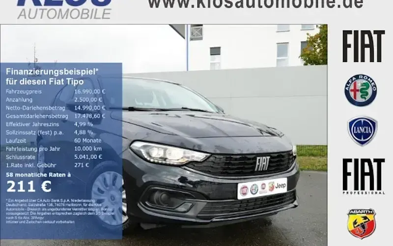 Occasion Fiat Tipo 131 ch (96 kW) 2024 Berline