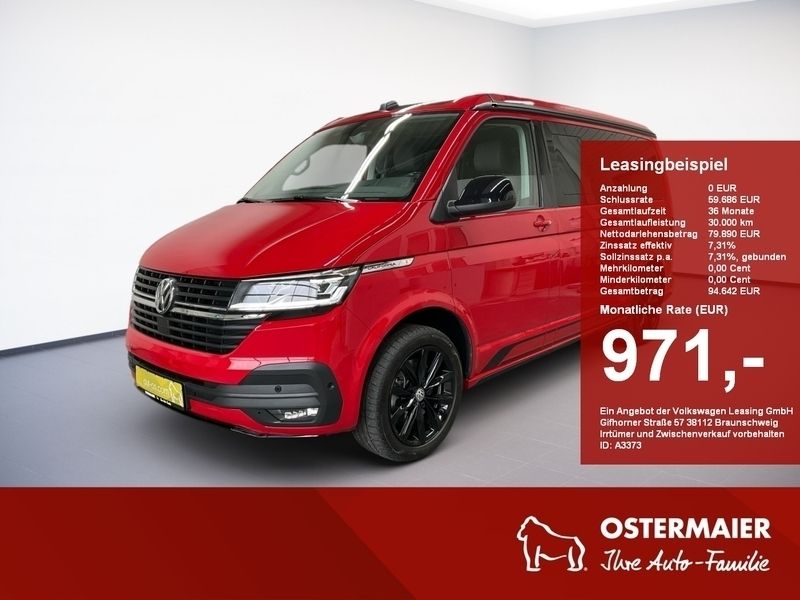 Kirschrot Gebraucht 2024 VW T6.1 Edition Van | 70.970 € (Fairer Preis) - Bild 1/4