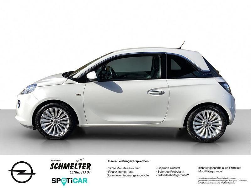 Gebraucht Opel Adam 101 PS (74 kW) 2019 Weiß Kleinwagen
