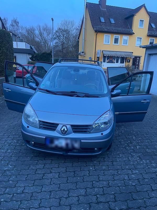 Gebraucht Renault Scénic II 135 PS (99 kW) 2005 Blau Van / Kleinbus