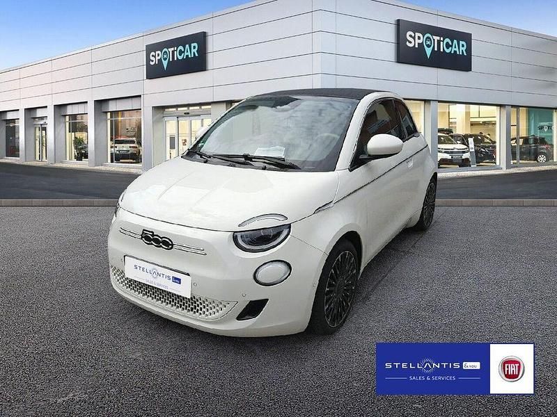 Weiß Gebraucht 2023 Fiat 500e La Prima Cabrio | 24.390 € (Fairer Preis) - Bild 1/4