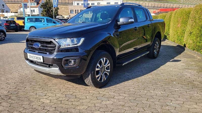 Gebraucht Ford Ranger Wildtrack 212 PS (155 kW) 2022 Obsidianschwarz metallic Pickup