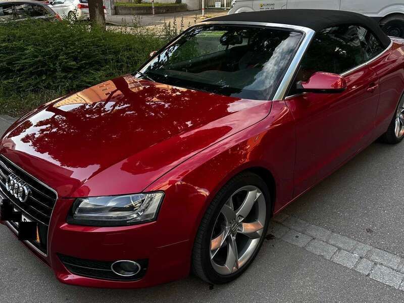 Rot Gebraucht 2010 Audi A5 Cabriolet Cabrio | 11.000 € (Fairer Preis) - Bild 1/4