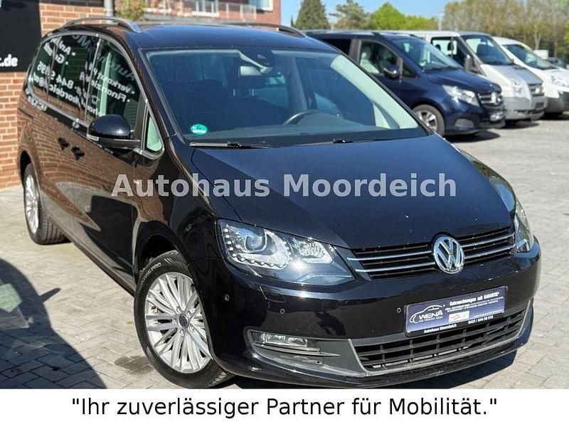 Second-hand VW Sharan Cup 140 CP (102 kW) 2014 Negru Monovolum
