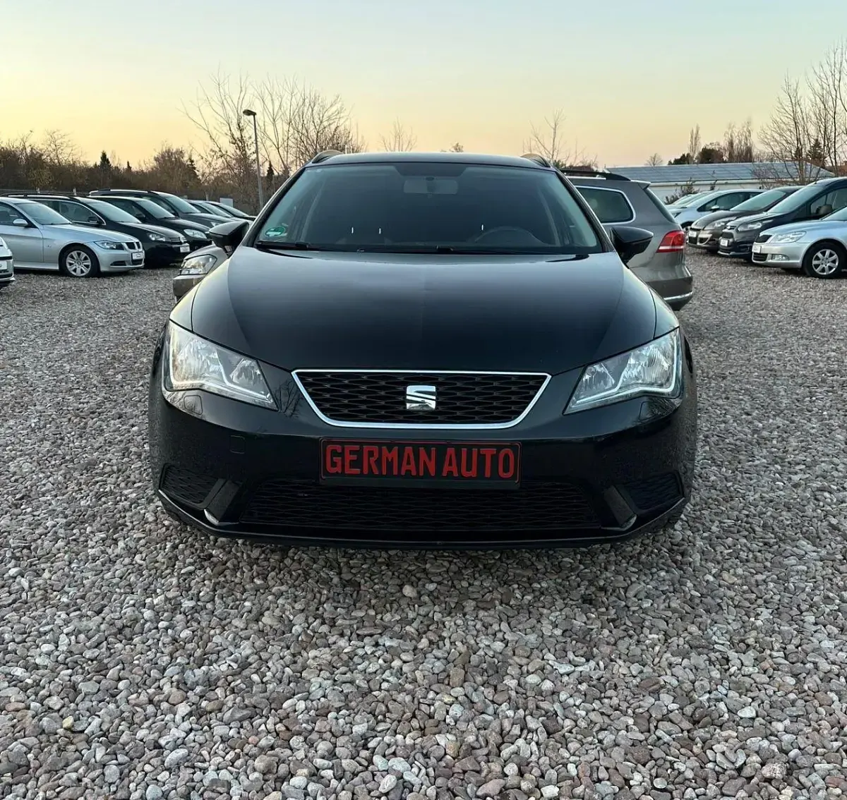 Gebraucht Seat Leon ST Reference 105 PS (77 kW) 2015 Schwarz Kombi