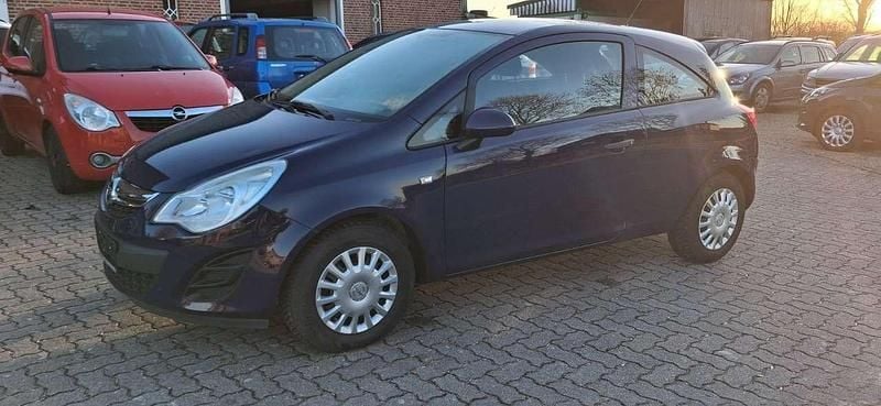 Gebraucht Opel Corsa Edition 69 PS (50 kW) 2012 Blau Kleinwagen