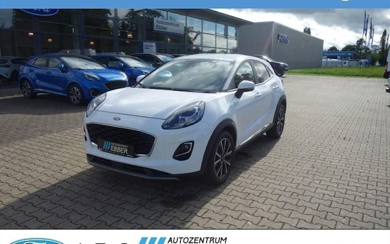 Weiß Gebraucht 2023 Ford Puma Titanium SUV | 20.477 € (Guter Preis) - Bild 1/4