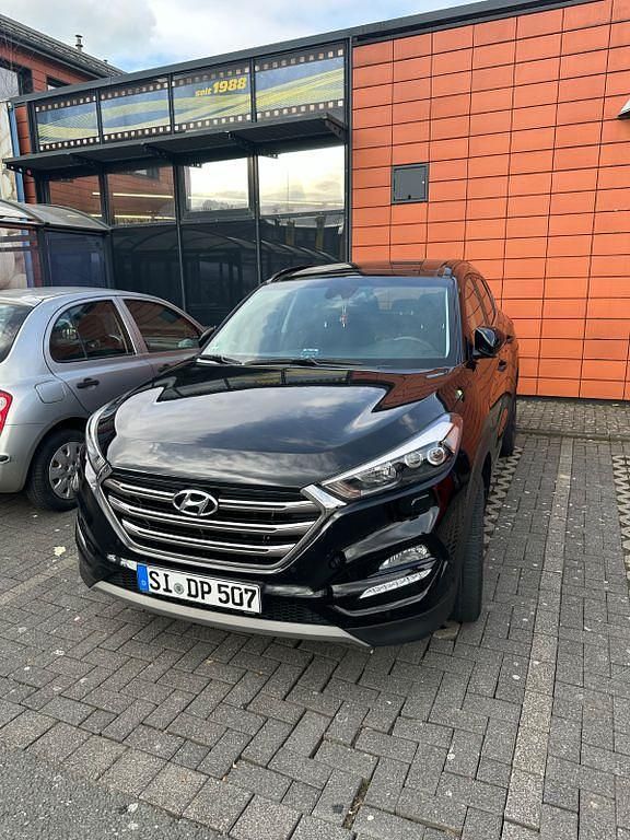 Gebraucht Hyundai Tucson Premium 177 PS (130 kW) 2018 Schwarz SUV