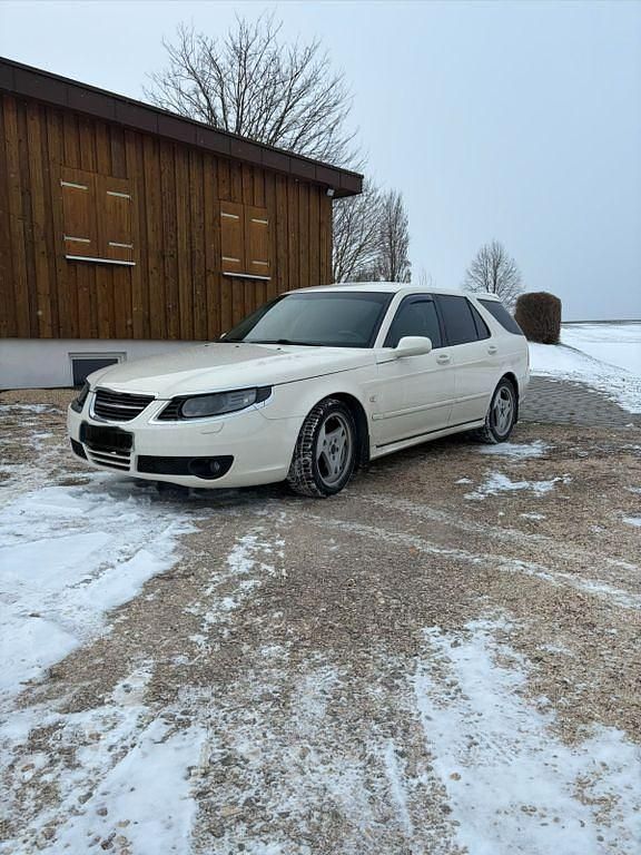 Gebraucht Saab 9-5 Vector 220 PS (161 kW) 2007 Weiß Kombi