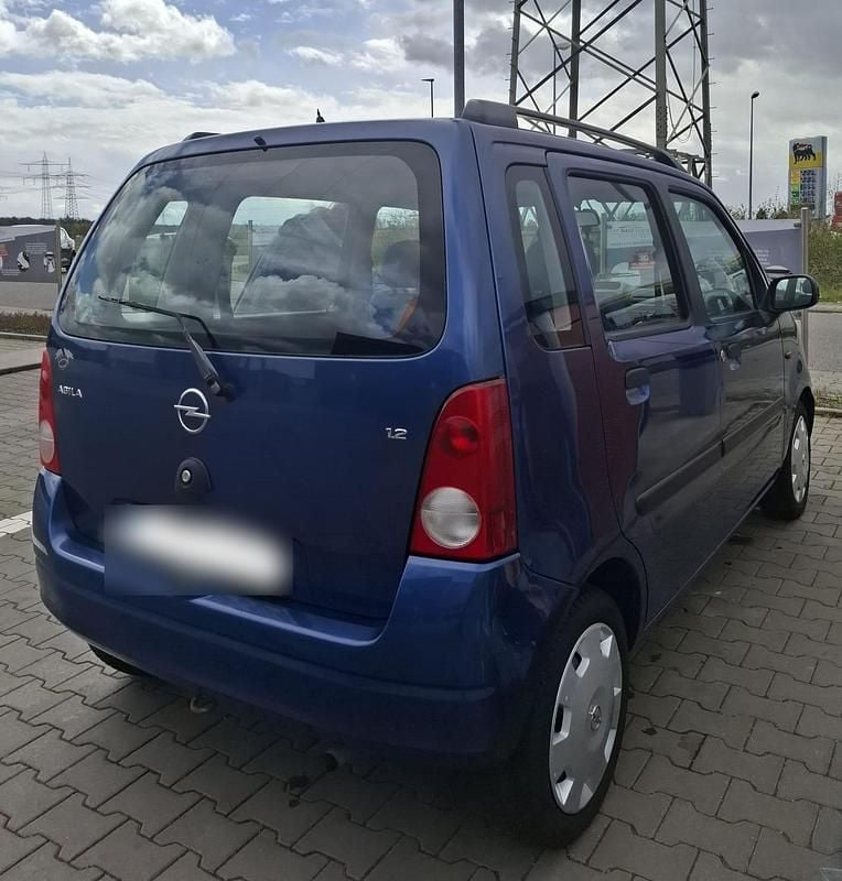 Second-hand Opel Agila 75 CP (55 kW) 2002 Albastru Monovolum