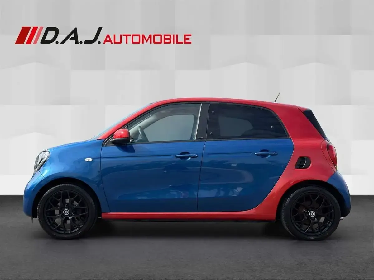 Gebraucht Smart ForFour Passion 90 PS (66 kW) 2016 Blau Kleinwagen