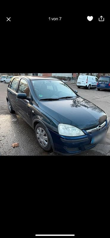 Gebraucht Opel Corsa 75 PS (55 kW) 2004 Schwarz Kleinwagen