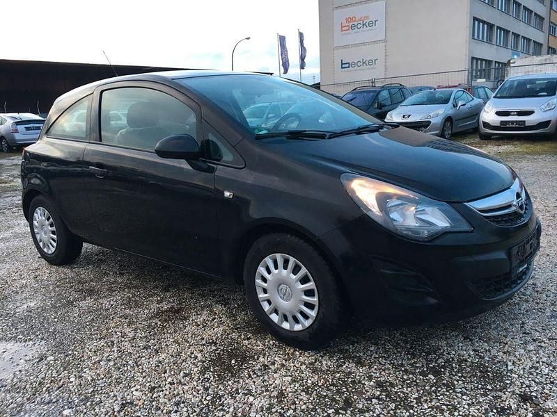 Gebraucht Opel Corsa Selection 69 PS (50 kW) 2014 Schwarz Limousine