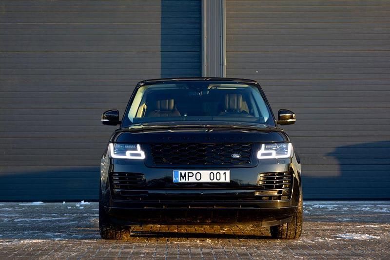 Schwarz Gebraucht 2021 Land Rover Range Rover Autobiography SUV | 41.900 € - Bild 1/4