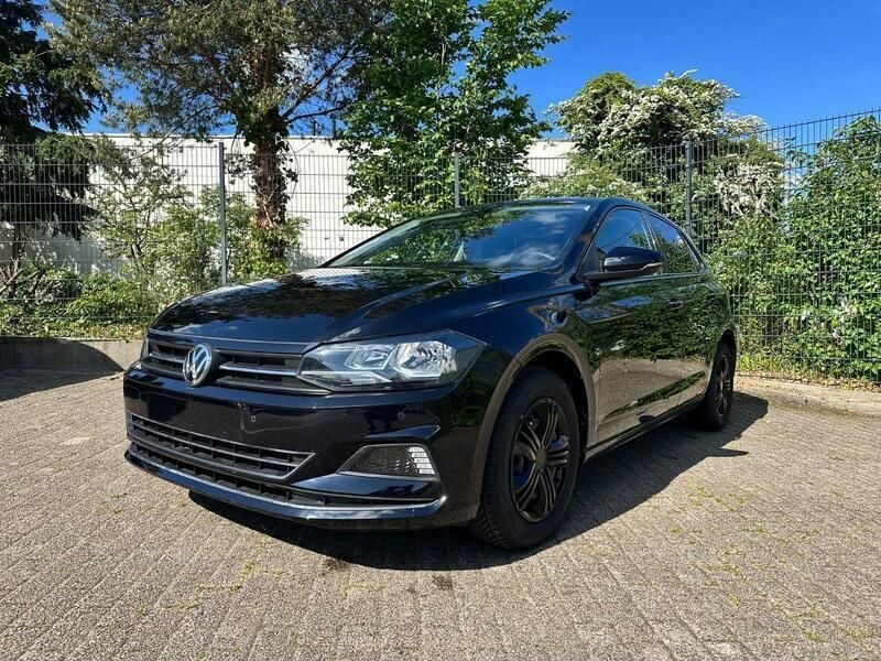 Schwarz Gebraucht 2021 VW Polo Comfortline Kleinwagen | 14.799 € (Guter Preis) - Bild 1/4