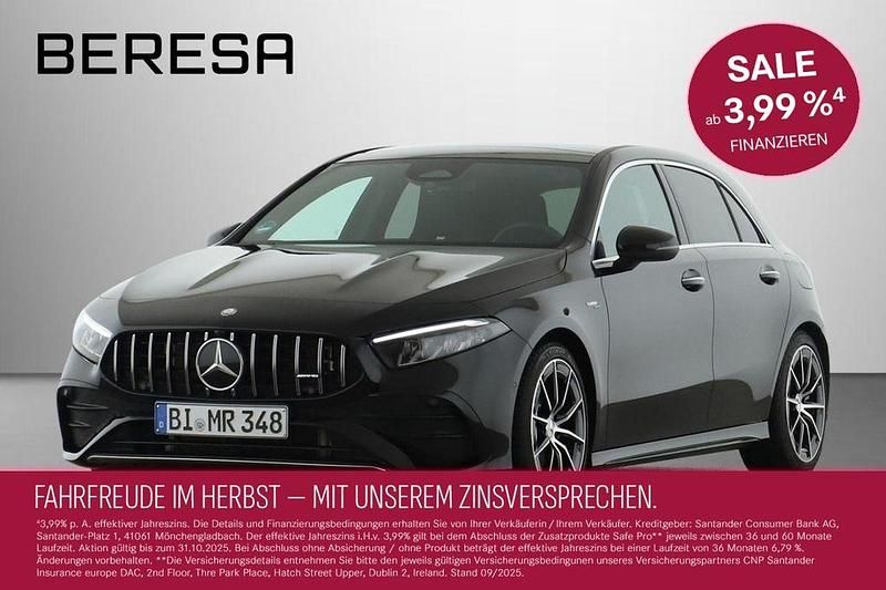 Unilack nachtschwarz Gebraucht 2024 Mercedes A35 AMG AMG Limousine | 45.450 € (Fairer Preis) - Bild 1/4