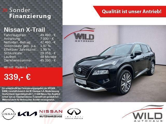 Schwarz Neu 2025 Nissan X-Trail Tekna SUV | 46.650 € (Teuer) - Bild 1/4