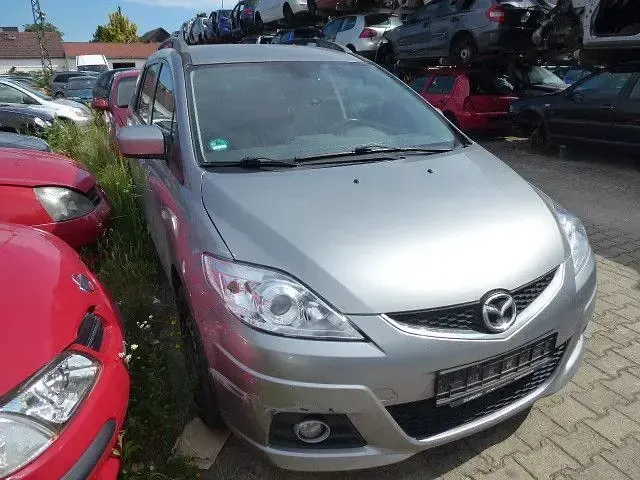 Gebraucht Mazda 5 Active 116 PS (85 kW) 2010 Silber Van / Kleinbus