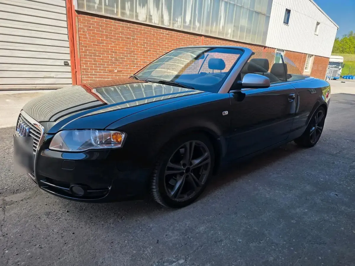 Gebraucht Audi A4 Cabriolet 163 PS (119 kW) 2006 Schwarz Cabrio