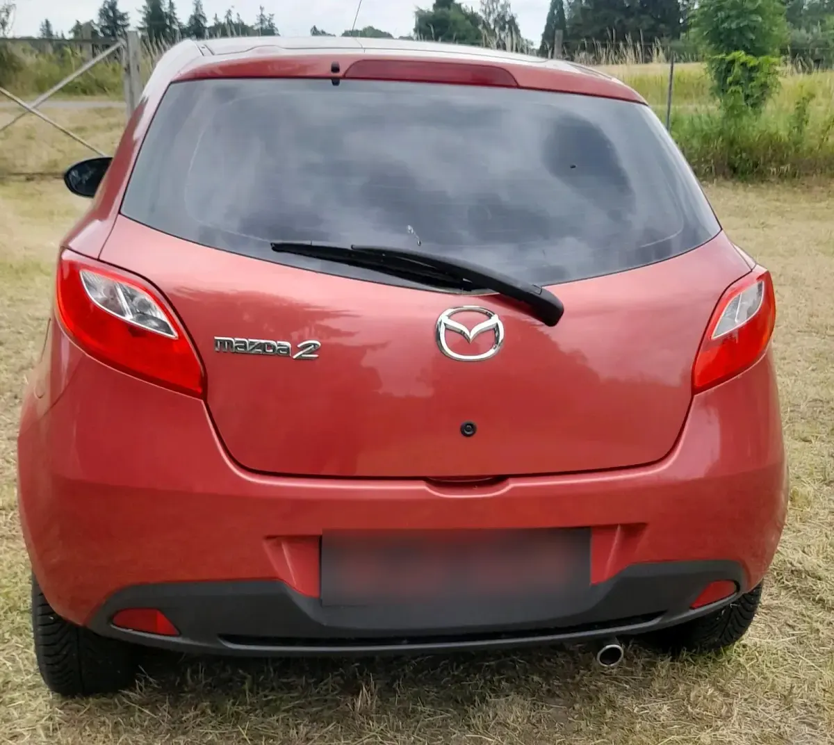 Gebraucht Mazda 2 75 PS (55 kW) 2008 Rot Kleinwagen