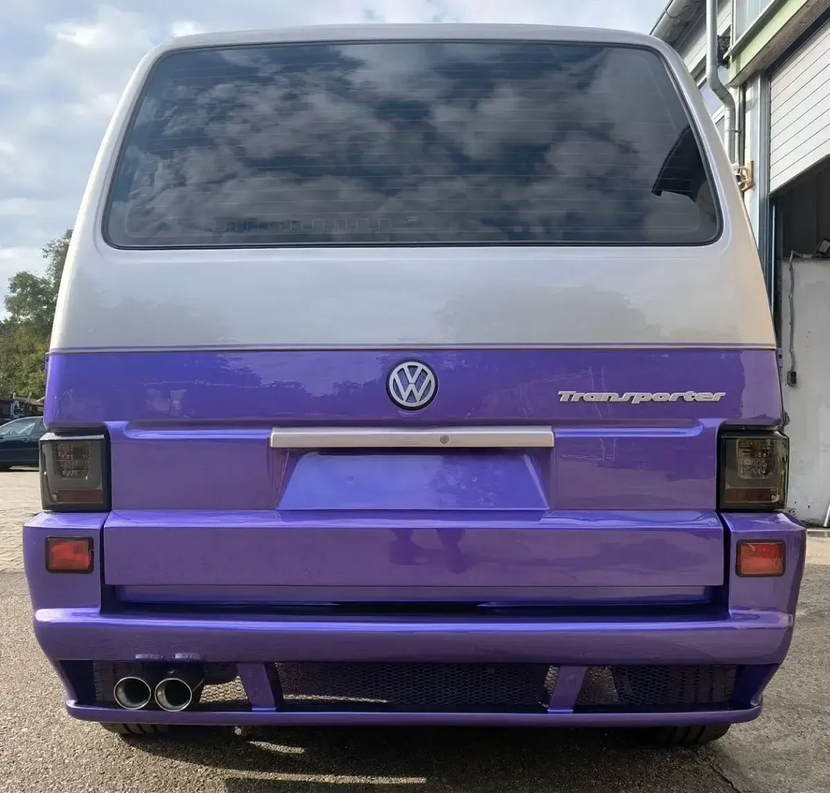 Gebraucht VW Transporter 68 PS (50 kW) 1990 Violett Van