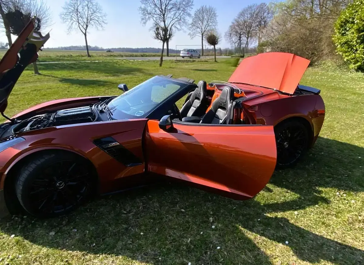 Gebraucht Corvette Z06 659 PS (484 kW) 2015 Orange Cabrio