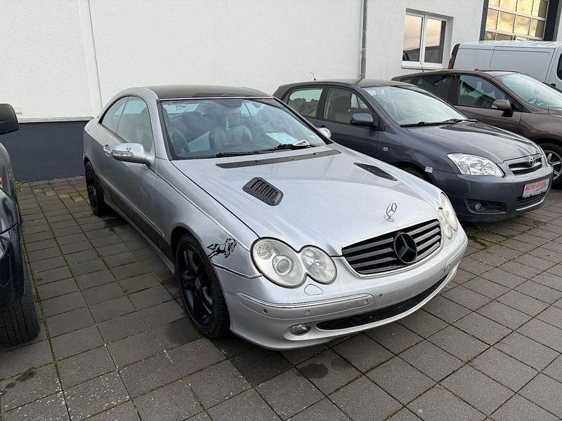 Gebraucht Mercedes CLK200 163 PS (119 kW) 2004 Silber Coupé