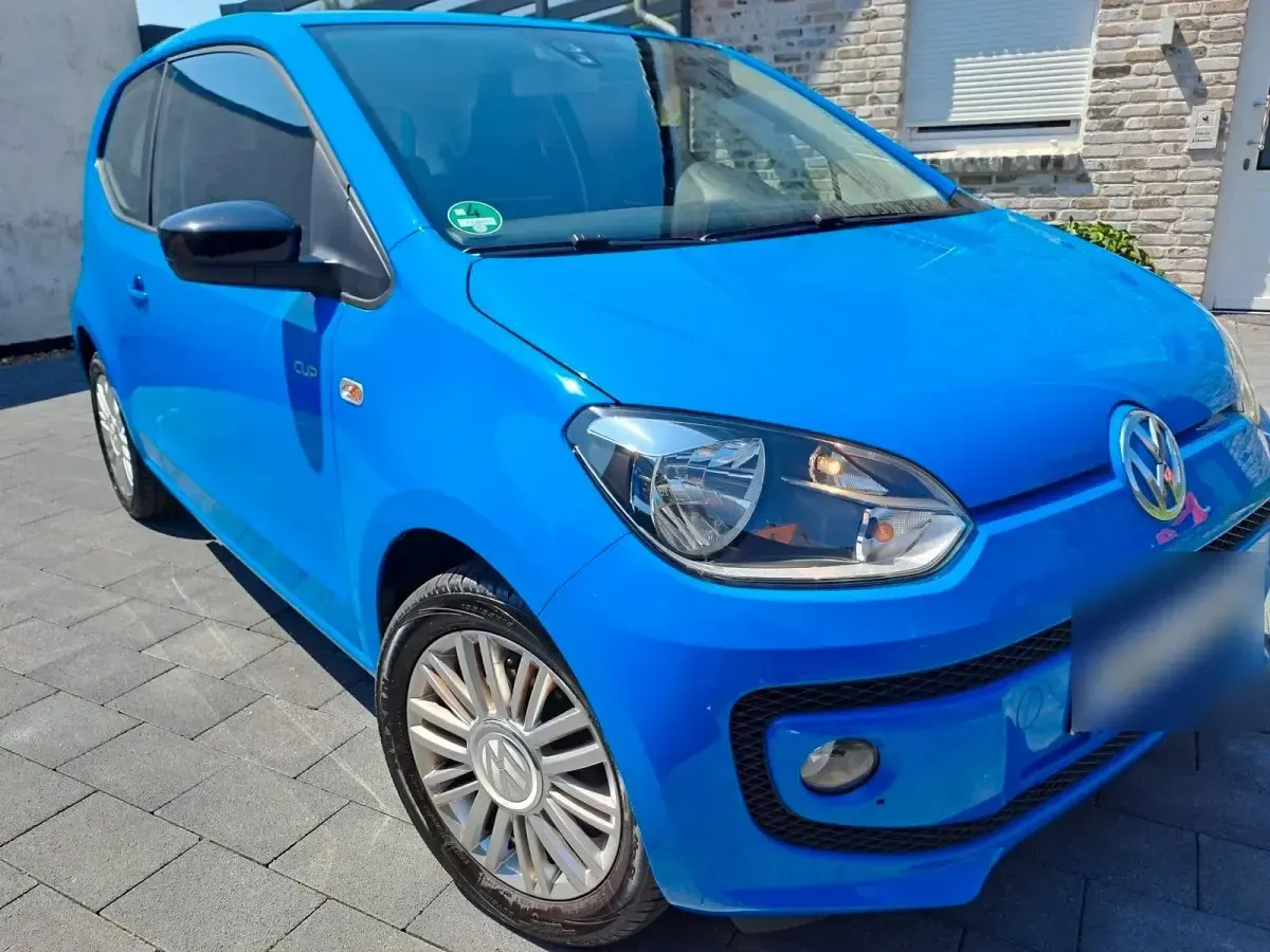 Gebraucht VW up! Cup 75 PS (55 kW) 2015 Blau Kleinwagen