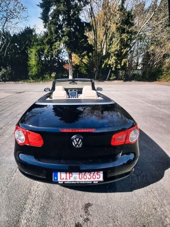 Brugt VW Eos Edition 150 HK (110 kW) 2008 Sort Cabriolet