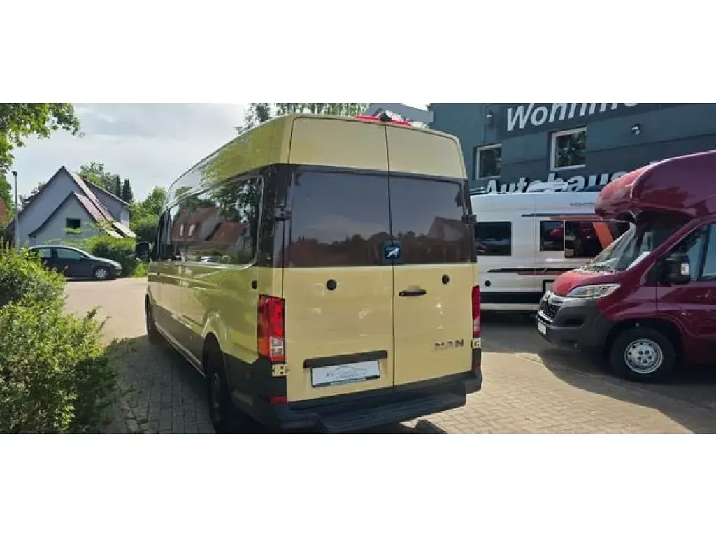 Gebraucht MAN TGE 140 PS (102 kW) 2022 Braun Van