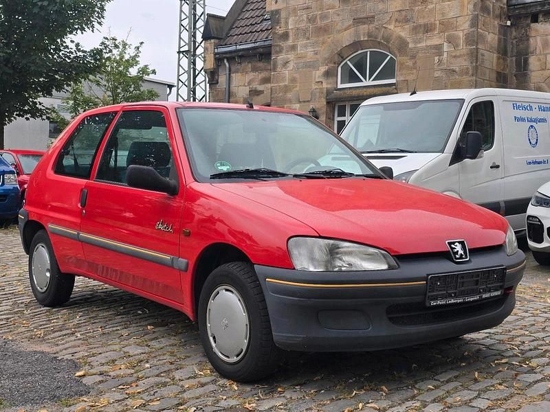 Gebraucht Peugeot 106 45 PS (33 kW) 1997 Rot Kleinwagen