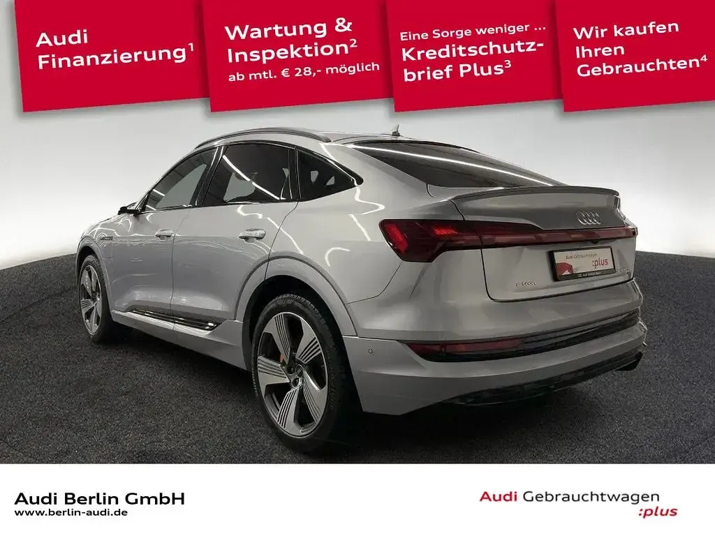 Gebraucht Audi e-tron Sportback S-Line 300 kW (408 PS) 2021 Florettsilber metallic SUV